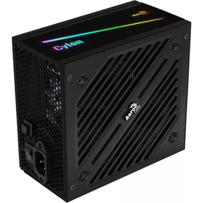 Блок питания Aerocool ATX 700W CYLON 700 80+ (20+4pin) APFC 120mm fan color 5xSATA RTL
