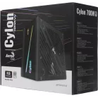 Блок питания Aerocool ATX 700W CYLON 700 80+ (20+4pin) APFC 120mm fan color 5xSATA RTL