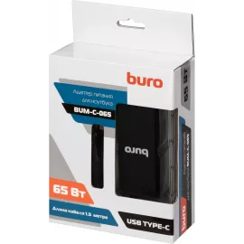 Блок питания Buro BUM-C-065 автоматический 65W 5V-20V 3A