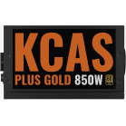 Блок питания Aerocool ATX 850W KCAS PLUS GOLD 850W ARGB 80+ gold (20+4pin) APFC 120mm fan color LED 8xSATA RTL