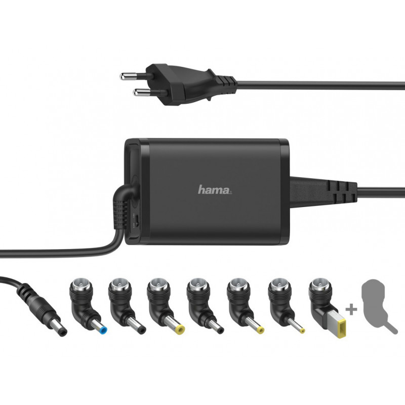 Блок питания Hama H-200001 автоматический 45W 15V-19V 8-коннект. 3A от бытовой электросети