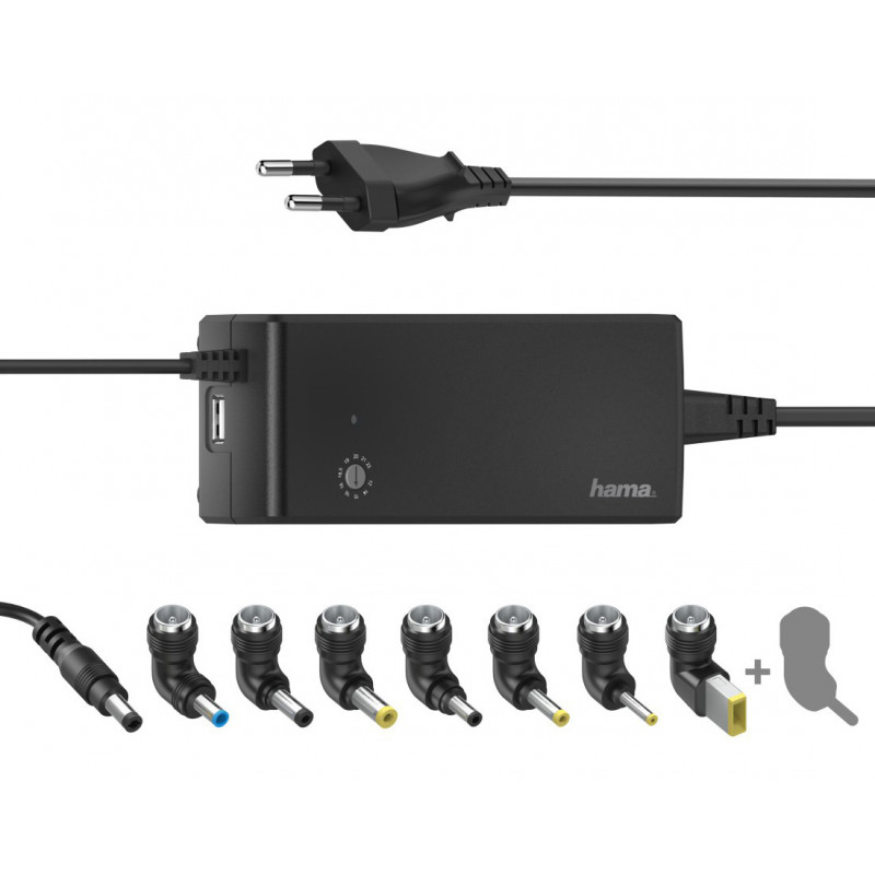 Блок питания Hama H-200004 автоматический 90W 12V-22V 8-коннект. 4A от бытовой электросети