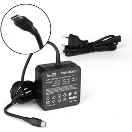Блок питания TopON TOP-UC65D 65W 5V-20.3V 3.25A от бытовой электросети
