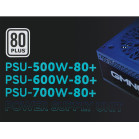Блок питания GMNG ATX 600W PSU-600W-80+ 80+ (20+4pin) APFC 120mm fan 6xSATA RTL