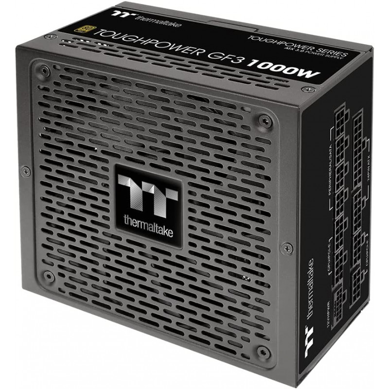 Блок питания Thermaltake ATX 1000W Toughpower GF3 Gen.5 80+ gold 24pin APFC 135mm fan 12xSATA Cab Manag RTL Блок питания Thermaltake ATX 1000W Toughpower GF3 Gen.5 80+ gold 24pin APFC 135mm fan 12xSATA Cab Manag RTL