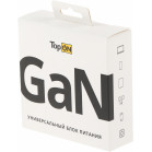Блок питания TopON TOP-GaN-65W автоматический 65W 5V-20V 3.25A 2xUSB от бытовой электросети LED индикатор