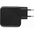 Блок питания TopON TOP-GaN-65WB автоматический 65W 5V-20V 3.25A 2xUSB от бытовой электросети LED индикатор