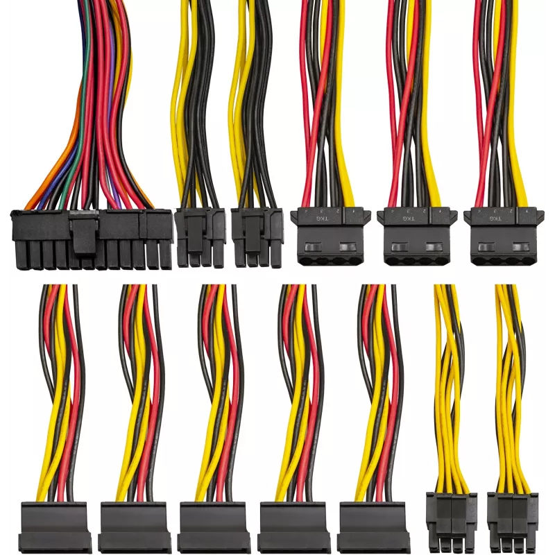 Блок питания Exegate ATX 500W 500NPX (20+4pin) PPFC 120mm fan 5xSATA
