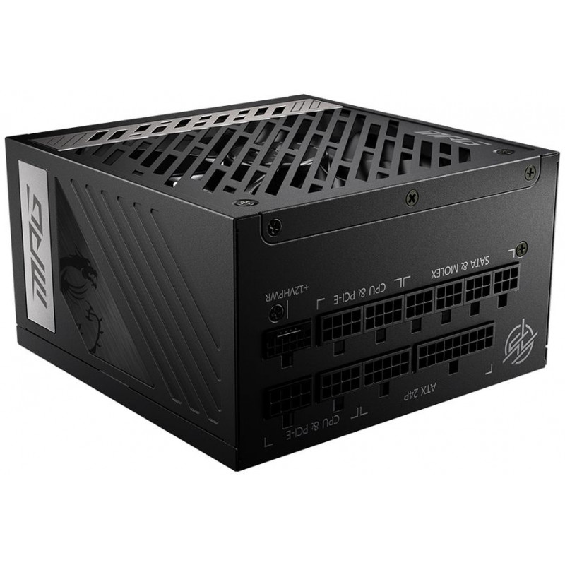 Блок питания MSI ATX 1000W MPG A1000G 80+ gold 24pin APFC 135mm fan 12xSATA Cab Manag RTL Блок питания MSI ATX 1000W MPG A1000G 80+ gold 24pin APFC 135mm fan 12xSATA Cab Manag RTL