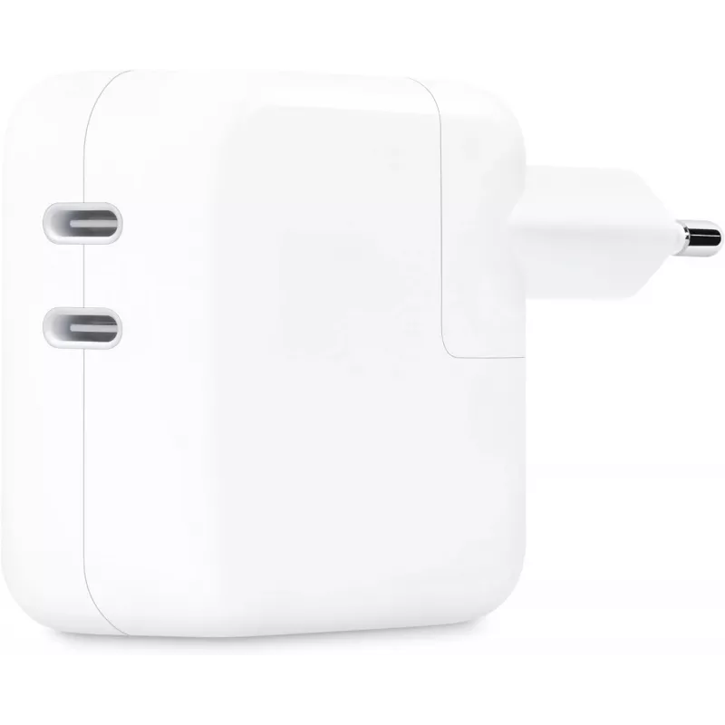 Адаптер Apple A2676 USB-C 35W 2xUSB от бытовой электросети