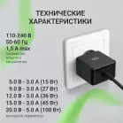 Блок питания Digma DM-U100-GAN автоматический 100W 5V-20V 5A от бытовой электросети