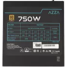 Блок питания Azza ATX 750W PSAZ-750G Gen.5 80+ gold (20+4pin) APFC 120mm fan 6xSATA Cab Manag RTL