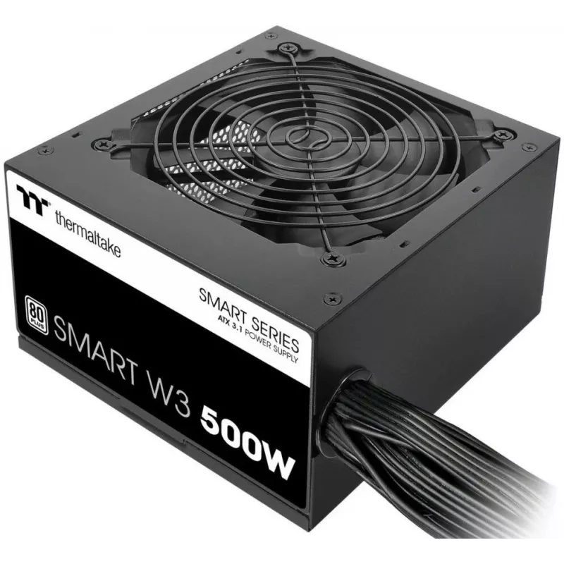 Блок питания Thermaltake ATX 500W Smart W3 Gen.5 80+ white (20+4pin) APFC 120mm fan 4xSATA RTL