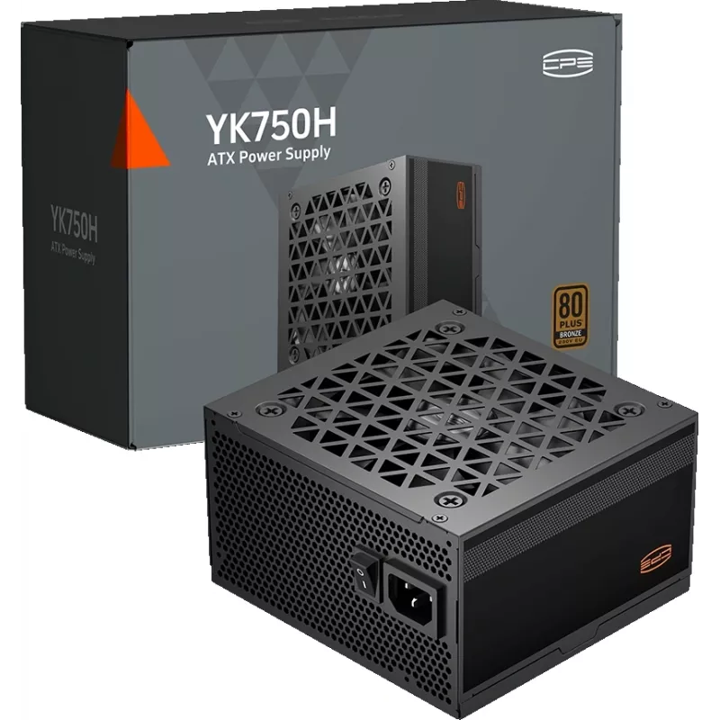 Блок питания PcCooler ATX 750W YK750H 80+ bronze (20+4pin) APFC 135mm fan 6xSATA RTL