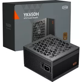 Блок питания PcCooler ATX 650W YK650H 80+ bronze (20+4pin) APFC 120mm fan 6xSATA RTL