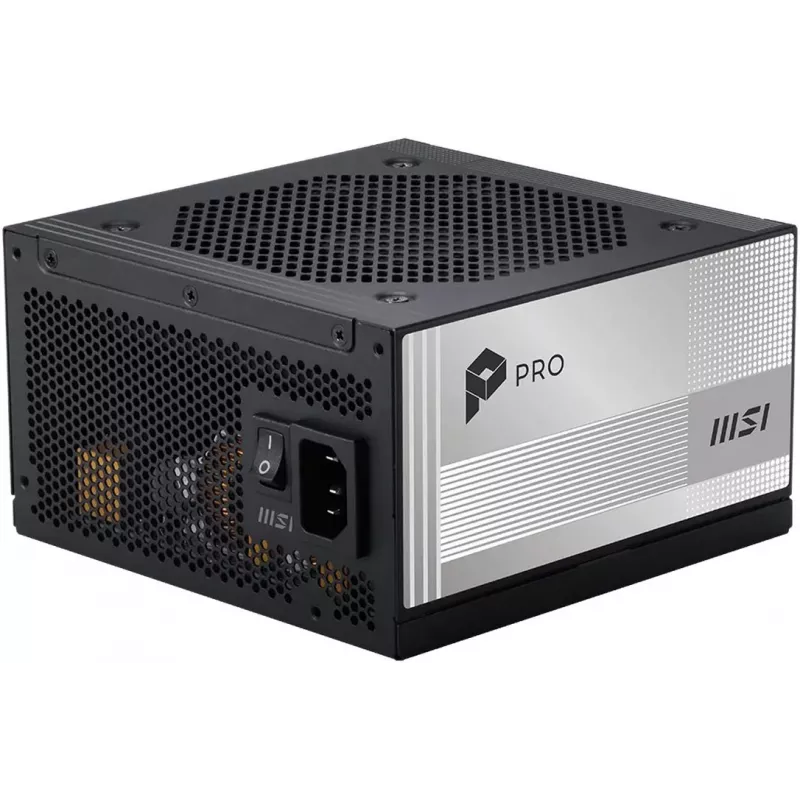 Блок питания MSI ATX 850W Pro A850PL 80+ platinum (20+4pin) APFC 120mm fan 6xSATA Cab Manag RTL