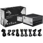 Блок питания MSI ATX 850W Pro A850PL 80+ platinum (20+4pin) APFC 120mm fan 6xSATA Cab Manag RTL