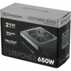 Блок питания Thermaltake ATX 650W Litepower (20+4pin) APFC 120mm fan 5xSATA RTL