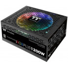 Блок питания Thermaltake ATX 1200W Toughpower iRGB Plus (DIGITAL) 80+ platinum 24pin APFC 140mm fan color LED 12xSATA Cab Manag RTL