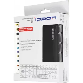Блок питания Ippon E90 автоматический 90W 18.5V-20V 11-коннект. 4.5A от бытовой электросети LED индикатор