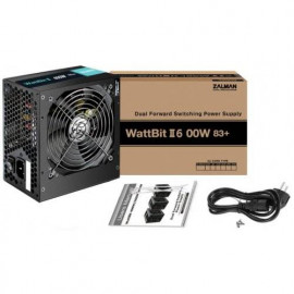 Блок питания 600W Zalman Wattbit II 83+ ZM600-XEII (ATX v12, Non-PFC Power Supply, fan 12cm) Ret
