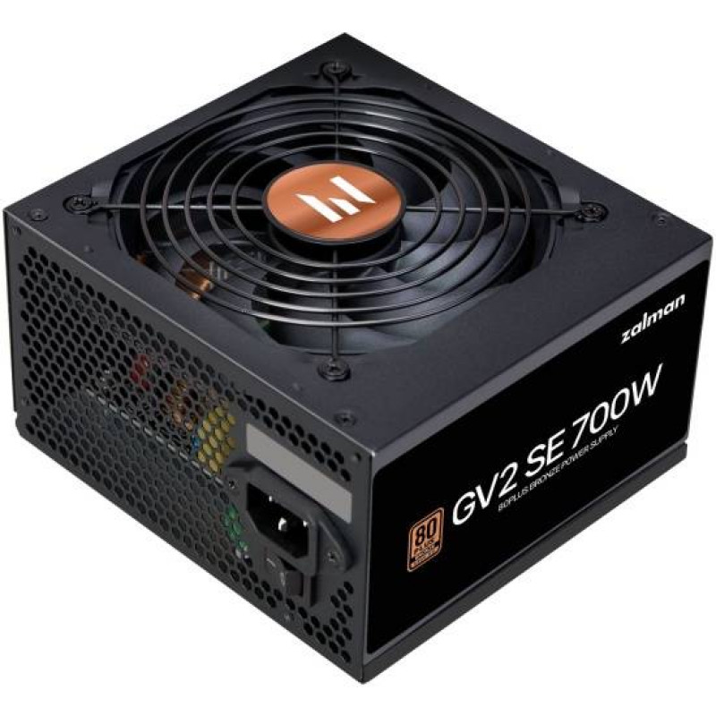 Блок питания Zalman <GV2SE>  ZM700-GV2SE <700W, ATX12V v2.52, APFC, 12cm Fan, 80+ Bronze, Ret>