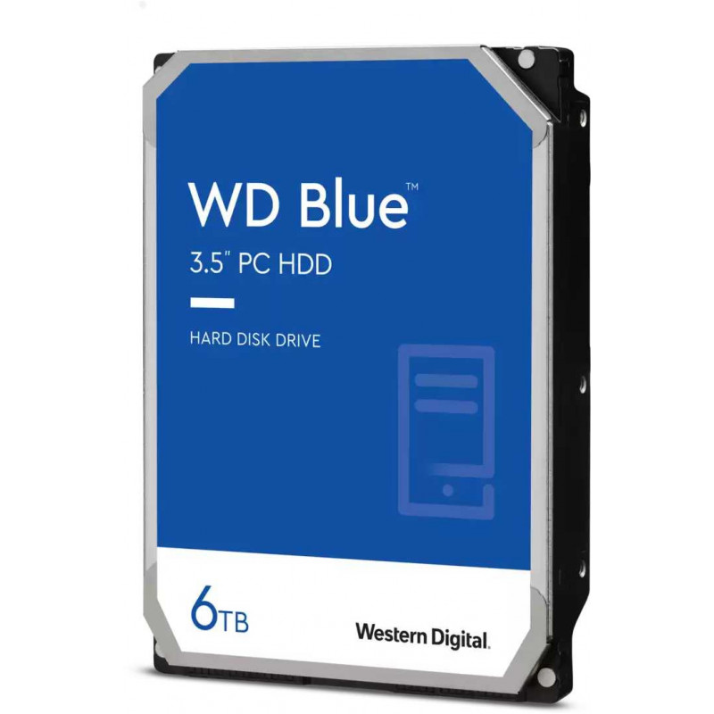 Жесткий диск WD SATA-III 6Tb WD60EZAZ Desktop Blue (5400rpm) 256Mb 3.5