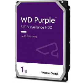 Жесткий диск WD SATA-III 1Tb WD10PURZ Surveillance Purple (5400rpm) 64Mb 3.5