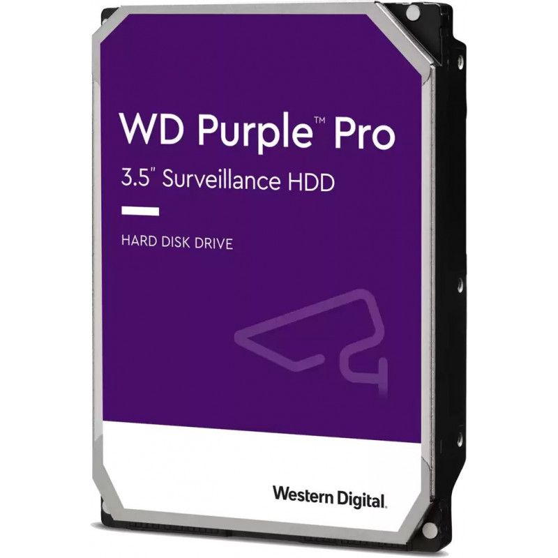 Жесткий диск WD SATA-III 8TB WD8001PURP Surveillance Purple Pro (7200rpm) 256Mb 3.5"