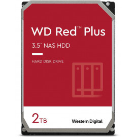 Жесткий диск WD SATA-III 2Tb WD20EFZX NAS Red Plus (5400rpm) 128Mb 3.5