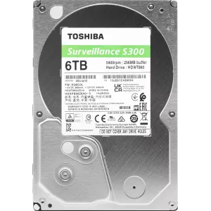  Toshiba SATAIII 6Tb HDWT860UZSVA Surveillance S300 5400rpm 256Mb 35quot