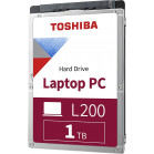 Жесткий диск Toshiba SATA-III 1Tb HDWL110UZSVA Notebook L200 Slim (5400rpm) 128Mb 2.5