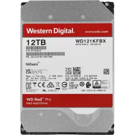 Жесткий диск WD SATA-III 12TB WD121KFBX NAS Red Pro (7200rpm) 256Mb 3.5"