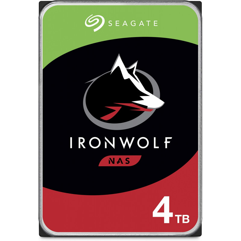 Жесткий диск Seagate SATA-III 4Tb ST4000VN006 NAS Ironwolf (5400rpm) 256Mb 3.5
