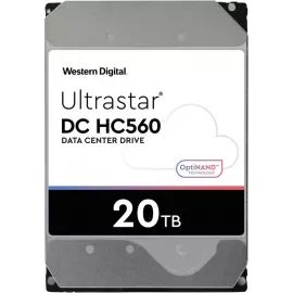 Жесткий диск WD SATA-III 20TB 0F38785 WUH722020BLE6L4 Server Ultrastar DC HC560 (7200rpm) 512Mb 3.5