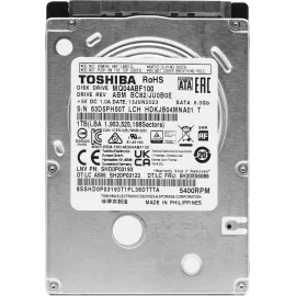 Жесткий диск Toshiba SATA-III 1Tb MQ04ABF100 MQ04 512E (5400rpm) 128Mb 2.5"