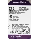 Жесткий диск WD SATA-III 2TB WD23PURZ Surveillance Purple (5400rpm) 64Mb 3.5