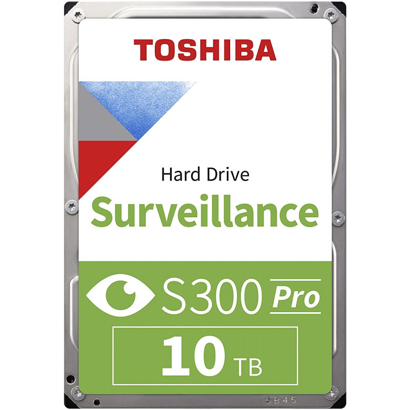 Жесткий диск Toshiba SATA-III 10TB HDWT31AUZSVA Surveillance S300 Pro (7200rpm) 256Mb 3.5