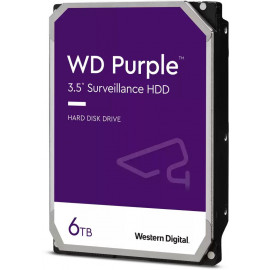 Жесткий диск WD SATA-III 6TB WD64PURZ Surveillance Purple (5400rpm) 256Mb 3.5
