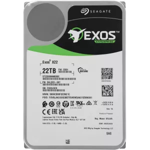 Seagate SAS 30 22TB ST22000NM000E Server Exos X22 4KN 7200rpm 512Mb 35quot