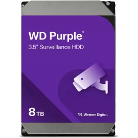 Жесткий диск WD SATA-III 8TB WD85PURZ Desktop Purple (5640rpm) 256Mb 3.5"