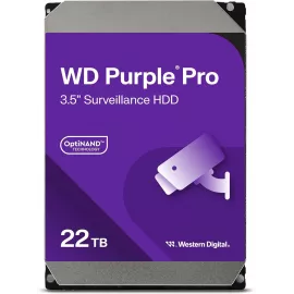 Жесткий диск WD SATA-III 22TB WD221PURP Surveillance Purple Pro (7200rpm) 512Mb 3.5"