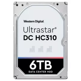Жесткий диск WD SAS 3.0 6TB 0B36540 HUS726T6TAL5204 Ultrastar DC HC310 (7200rpm) 256Mb 3.5"