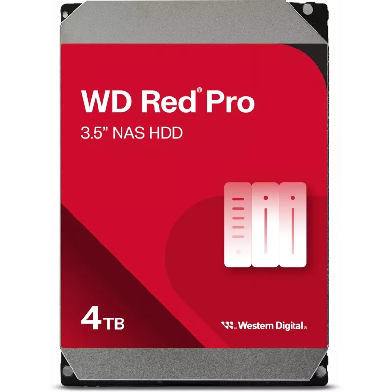 Жесткий диск WD SATA-III 4TB WD4005FFBX NAS Red Pro (7200rpm) 256Mb 3.5"