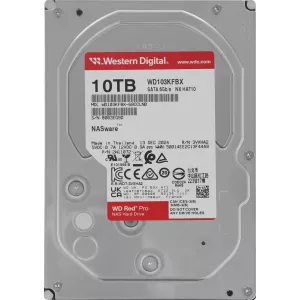  WD SATAIII 10TB WD103KFBX NAS Red Pro 7200rpm 512Mb 35quot