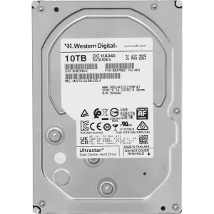  WD SATAIII 10TB 0B47062 WUS721210BLE6L4 Ultrastar DC HA340 512E 7200rpm 512Mb 35quot