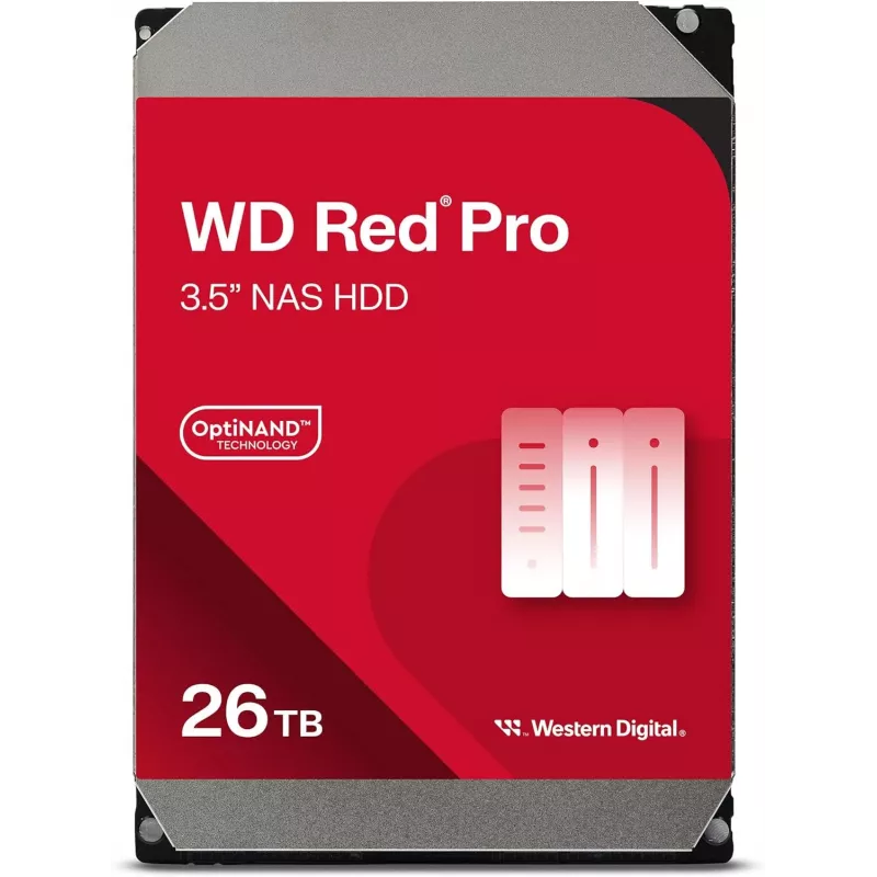 Жесткий диск WD SATA-III 26TB WD260KFGX NAS Red Pro (7200rpm) 512Mb 3.5"