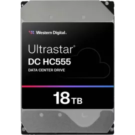 Жесткий диск WD SATA-III 18TB 0B48723 WUH722018CLE6L4 Ultrastar DC HC555 512E (7200rpm) 512Mb 3.5"