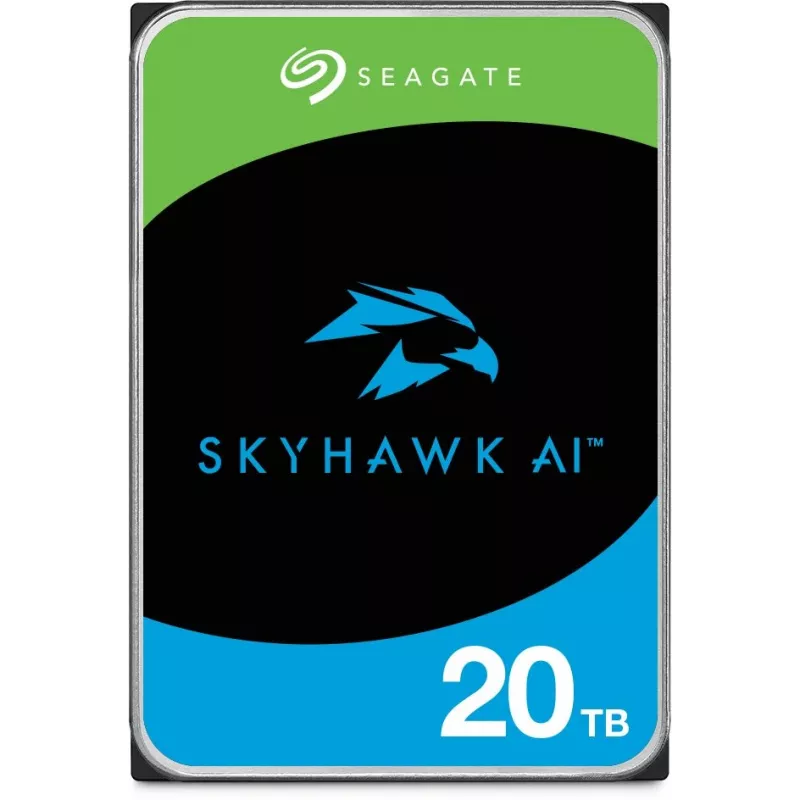 Жесткий диск Seagate SATA-III 20TB ST20000VE004 Surveillance SkyHawkAI 512E (7200rpm) 512Mb 3.5"