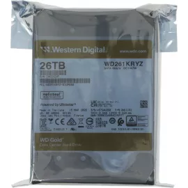 Жесткий диск WD SATA-III 26TB WD261KRYZ Server Gold 512E (7200rpm) 512Mb 3.5"